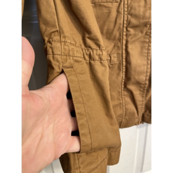 Old Navy Jacket Womens XS Brown‎ Shacket Barn Chore Military Workwear - Picture 4 of 8